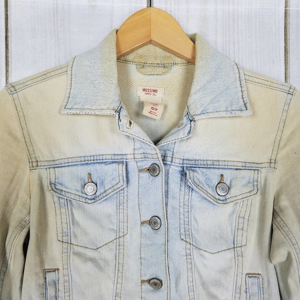 Mossimo Distressed Jean Jacket - Picture 5 of 8